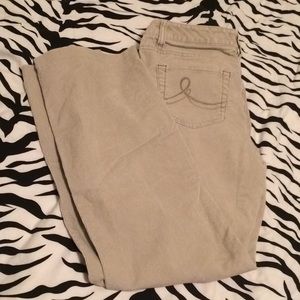 LOFT Khaki Cords